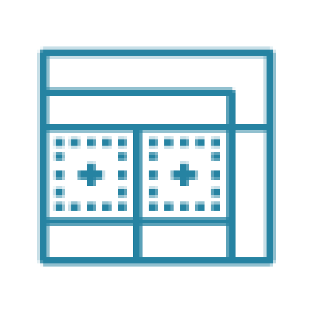 Ícone de configuração de monitores do F5 Digital Signage.