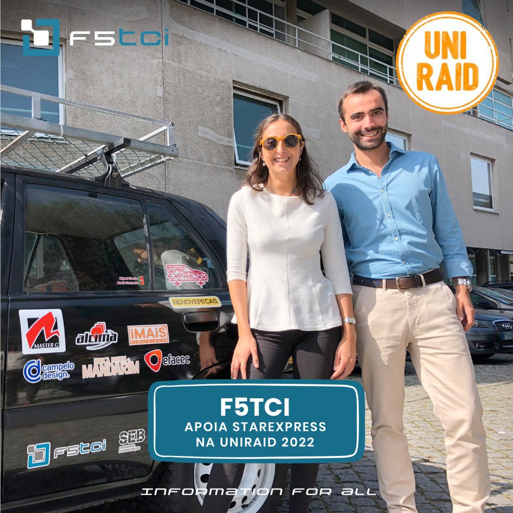 F5tci apoia iniciativa UNIRAID.