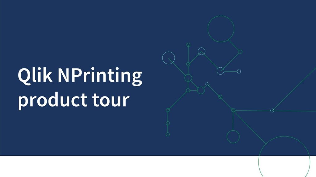 Imagem de pré-visualização do vídeo sobre o Qlik NPrinting.